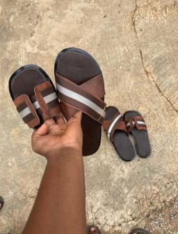 Matching footwears for couples